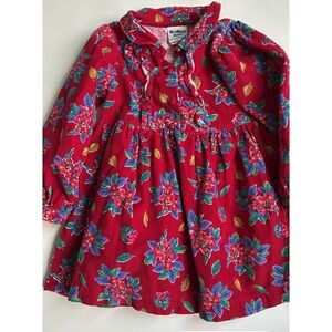 EVC OshKosh B'gosh Kids Red Floral Dress